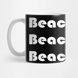 Beach Typography Mug